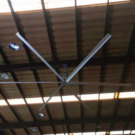 Armazene o fã de teto gigante 9 ft de volume alto de baixa velocidade com seis lâminas