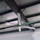 Fãs de teto pequenos do armazém do tamanho 2.5m diâmetro 0.75KW de 8 Ft para a oficina