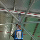 Fãs de teto profissionais de HVLS 20ft diâmetro de 6,1 M de comprimento com 6 lâminas