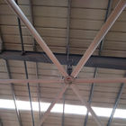 Fãs de teto industriais grandes do silêncio HVLS, fãs de teto do grande diâmetro de 22ft