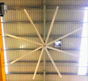 Fãs de teto grandes das lâminas dos fãs de teto 128kg de AWF5 HVLS 8pcs para o armazém